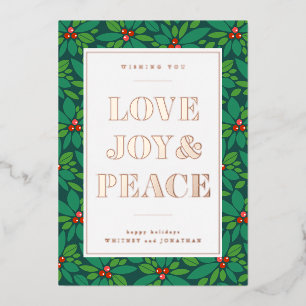 LOVE JOY & PEACE   Add Your Photo