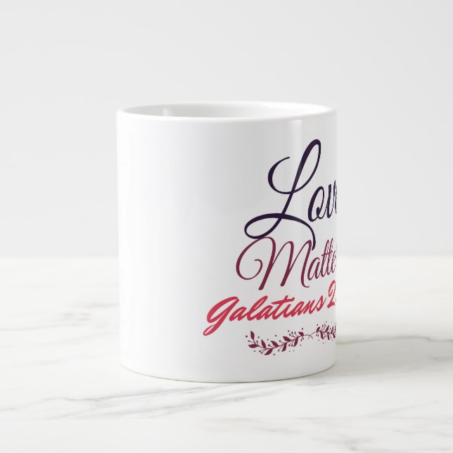 Love - Jumbo Mug (Front)