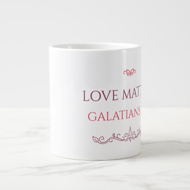 Love - Jumbo Mug (Front)