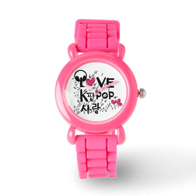LOVE K-POP MUSIC Watch (Front)