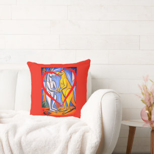 Love Kangaroos Australian Animal Cushion