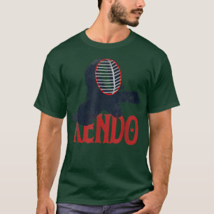 Love Kendo Japan T  Japanese Warrior Samurai Gift  T-Shirt