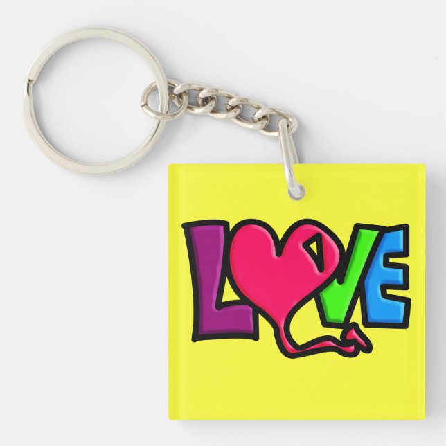 LOVE KEY RING (Front)