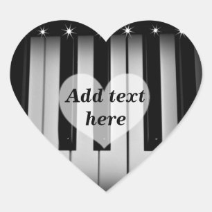Love Keys_ Heart Sticker