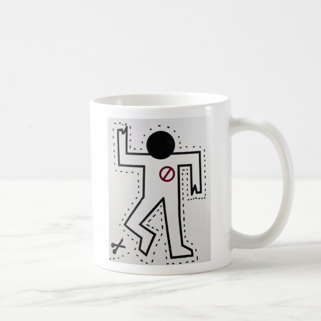 love kills coffee mug (Right)