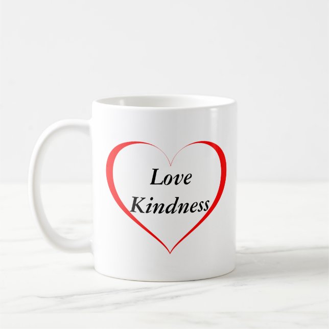 Love Kindness Mug (Left)