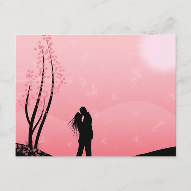 Love (Kissing) Postcard (Front)