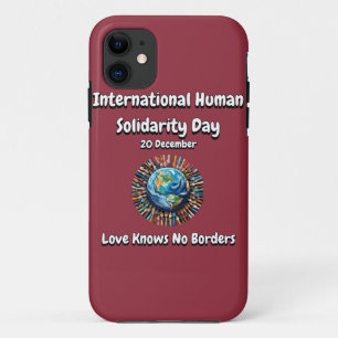 Love Knows No Borders. Solidarity Day Case-Mate iPhone Case