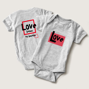Love Knows No Bounds Baby Bodysuit