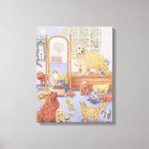 Love knows no bounds canvas print