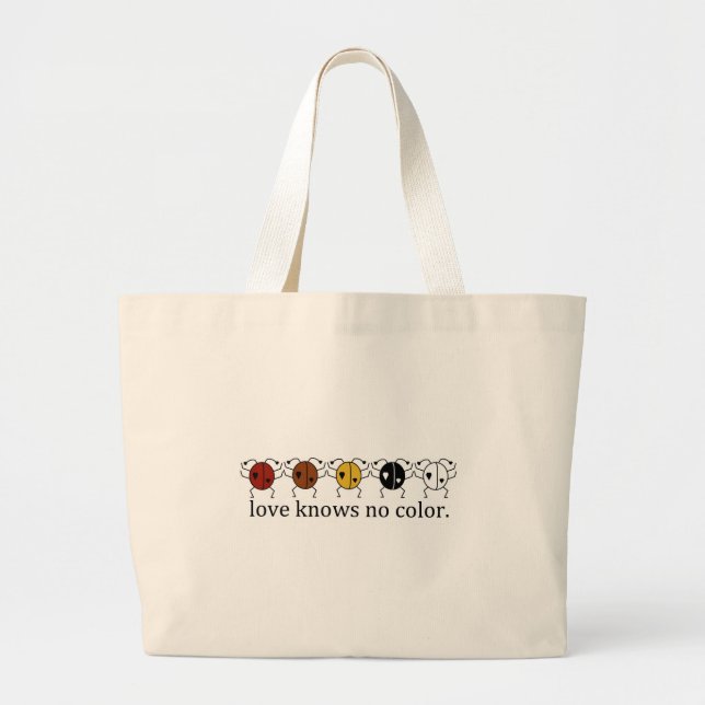 love knows no colour basic bag (Front)