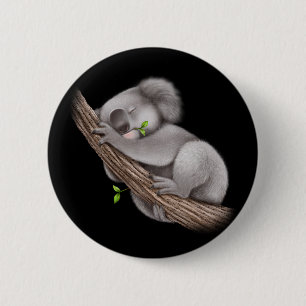 Love Koala Bears 6 Cm Round Badge