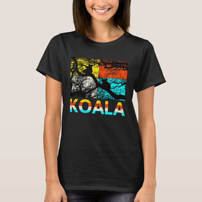 Love Koala Bears Cute Koala Bear T-Shirt (Front)
