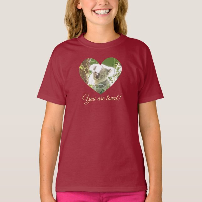 Love & koala, T-Shirt (Front)