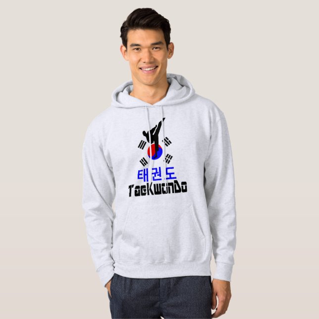 ❤☯✔Love Korean Martial Art-TaeKwonDo Must-Have Hoodie (Front Full)