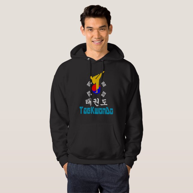 ❤☯✔Love Korean Martial Art-TaeKwonDo Must-Have Hoodie (Front Full)