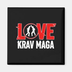Love Krav Self Defence Martial Arts Israeli MMA Magnet