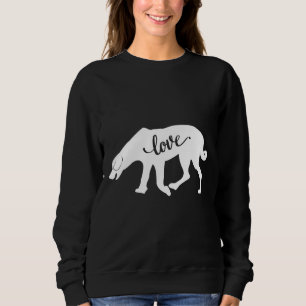 Love Labrador Husky Dog Sweatshirt