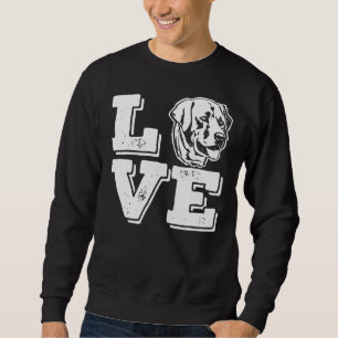 Love Labrador I Love My Yellow Lab Labrador Retrie Sweatshirt