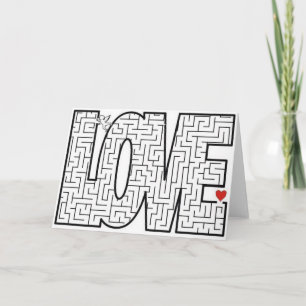 Love Labyrinth Holiday Card