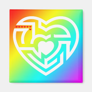 love labyrinth magnet