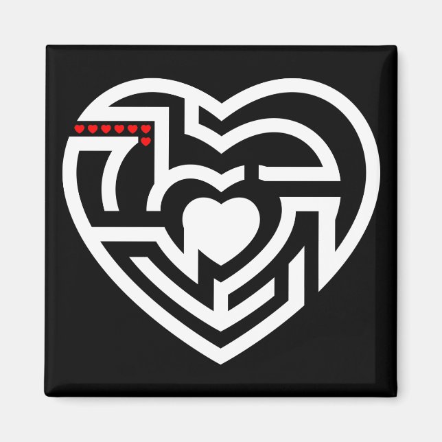 love labyrinth magnet (Front)