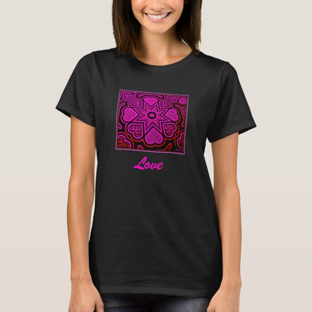'Love' Ladies' T-shirt (Front)