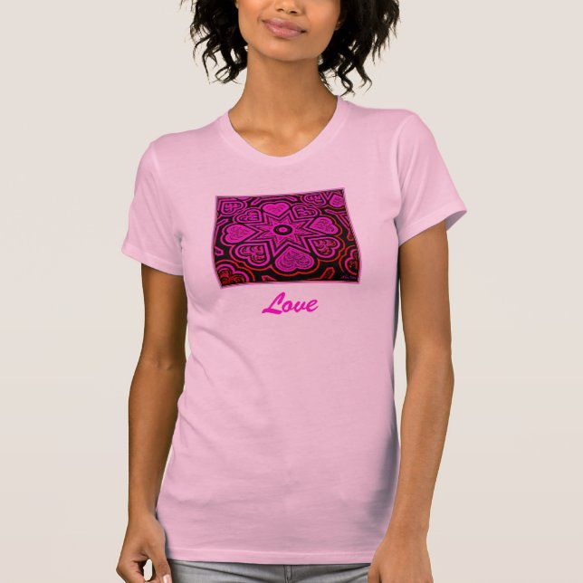 'Love' Ladies' T-shirt (Front)