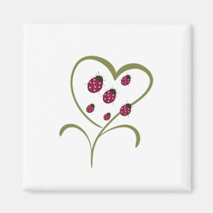 Love Ladybugs Magnet