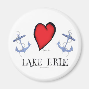 love lake erie magnet