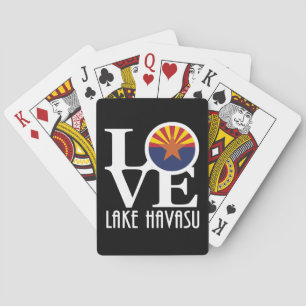 LOVE Lake Havasu Arizona Playing Cards