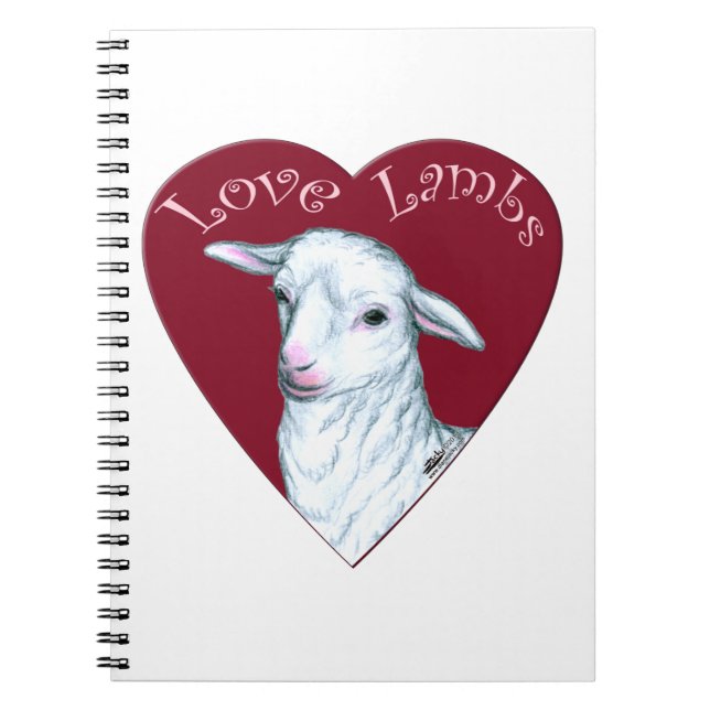 Love Lambs Notebook (Front)