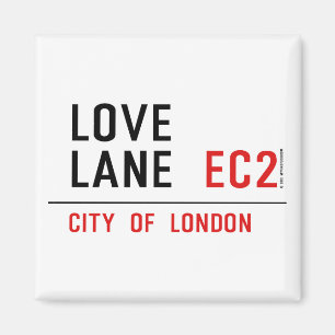 Love Lane Magnet