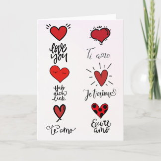 Love Languages  Card