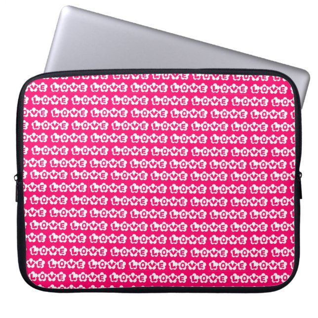 LOVE LAPTOP SLEEVE (Front)
