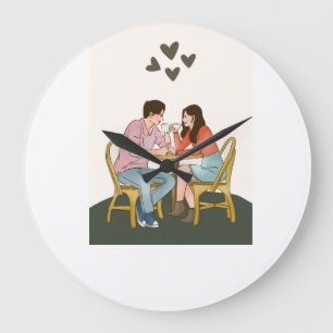Love Large Clock