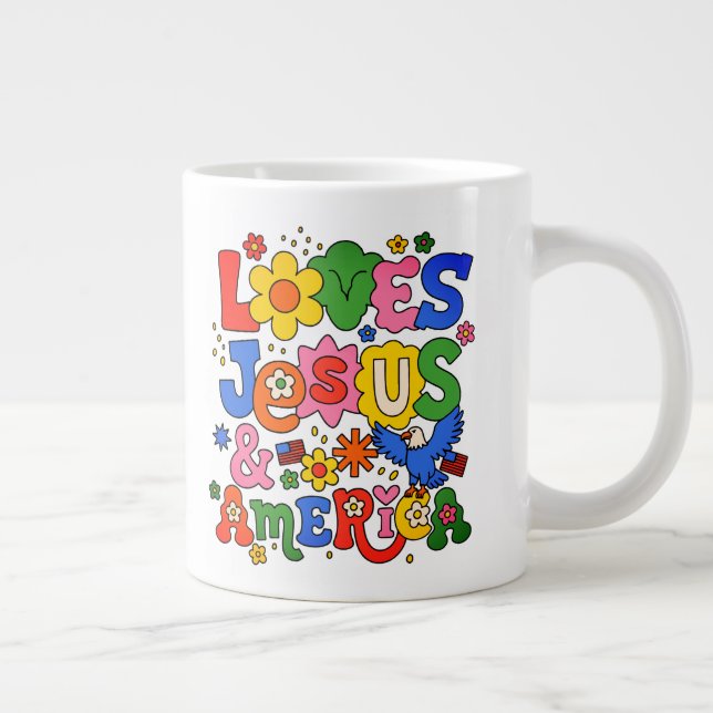 Love  large coffee mug (Right)