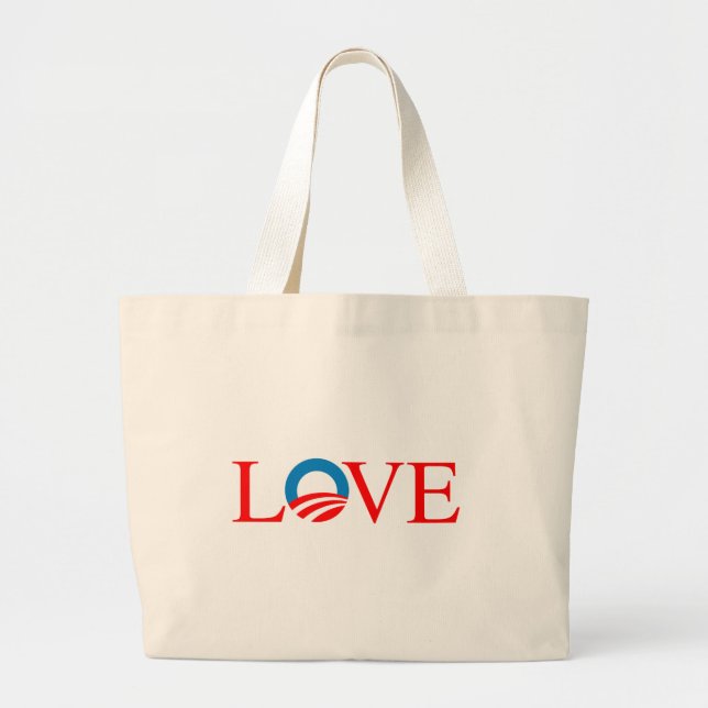 LOVE - LARGE TOTE BAG (Front)