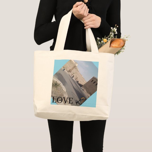 LOVE  LARGE TOTE BAG (Front (Product))
