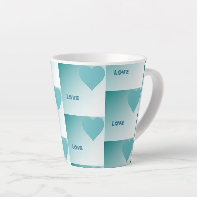 Love. Latte Mug (Right Angle)