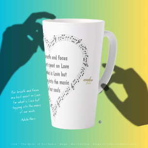 Love Latte Mug by Poet Adiela Akoo