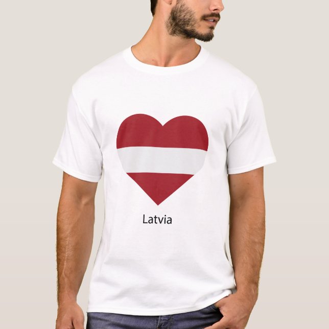 Love Latvia T-Shirt (Front)