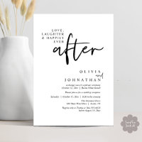 Love, Laughter And Happily Ever After Reception
