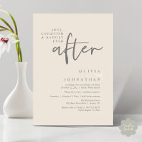 Love, Laughter And Happily Ever After Reception