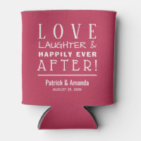 Love Laughter Happily Ever After MAGENTA