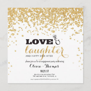 Love & Laughter & Happy Ever After Invitation