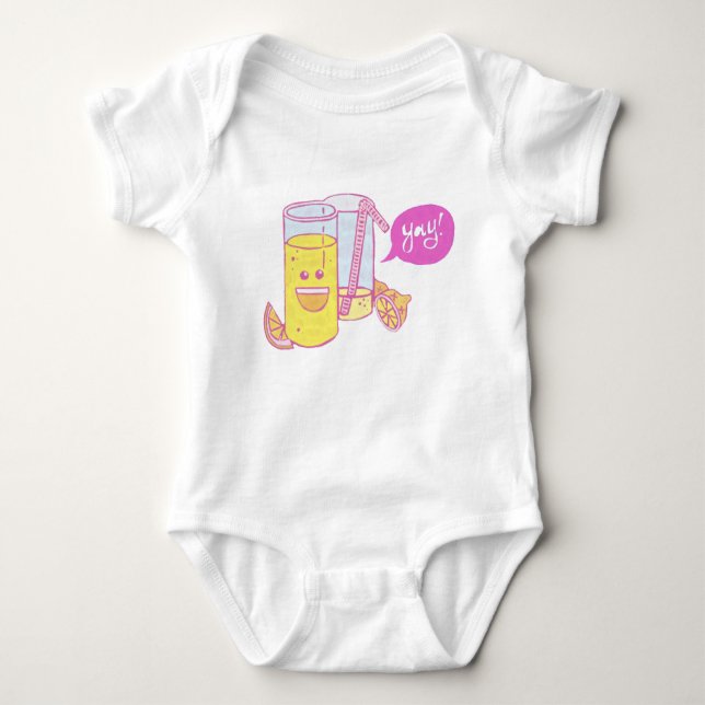 Love Lemonade Baby Bodysuit (Front)