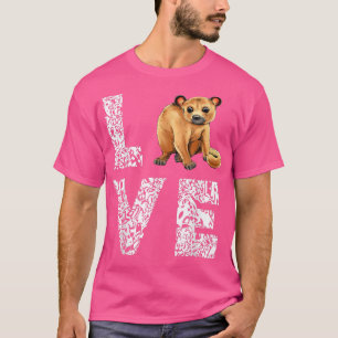 Love Leopard Kinkajou Night Walker Kinkajou Lover T-Shirt