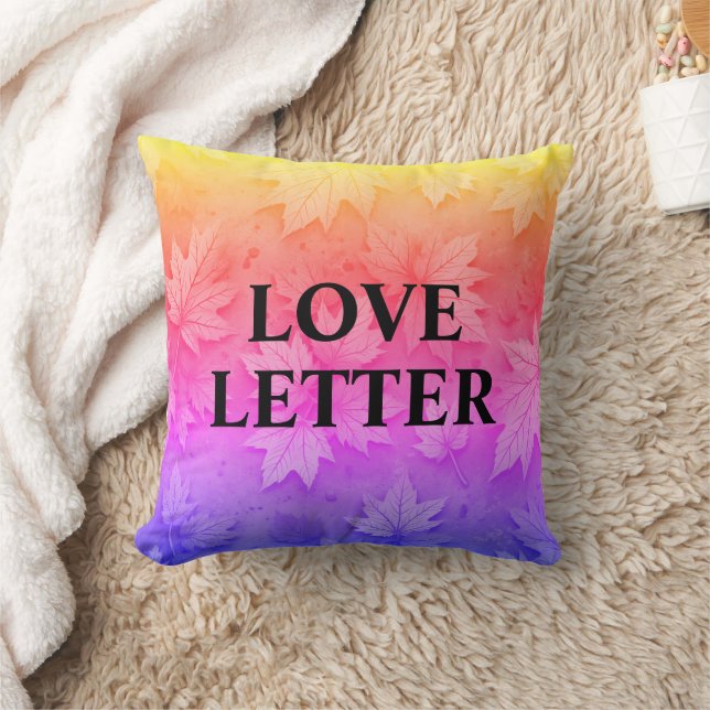 Love Letter Cushion (Blanket)