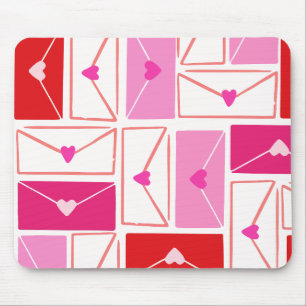 love letter mouse pad